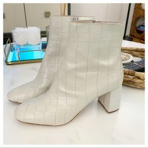 Loeffler Randall Crocodile booties
